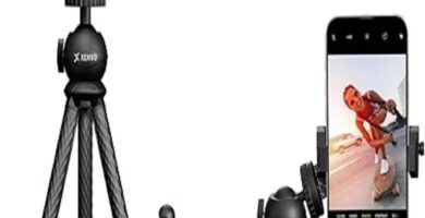 The image shows the SquidGrip Tripod, designed to elevate your photography experience. This versatile tripod features flexible, bendable legs that can wrap around various surfaces, offering maximum stability and creative angles. Its compact size makes it highly portable, ideal for