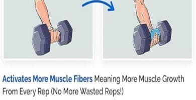 Fat Gripz Pro: Boost grip strength with blue cylindrical grips on weightlifting bars.