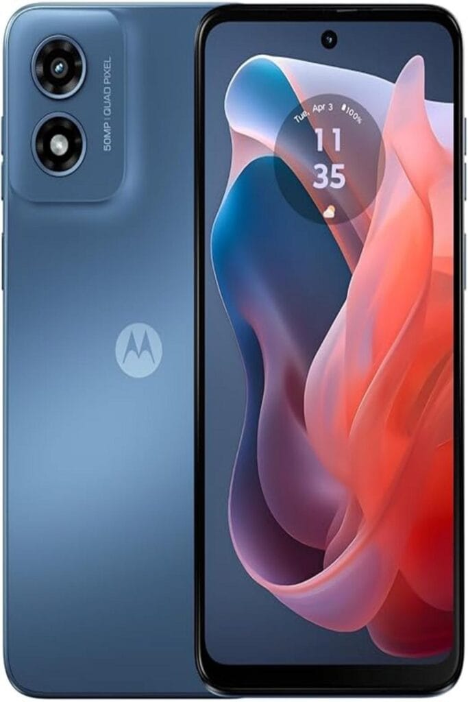 "Image of Moto G Play 2024 with text: '10 Irresistible Features of Moto G Play 2024'"