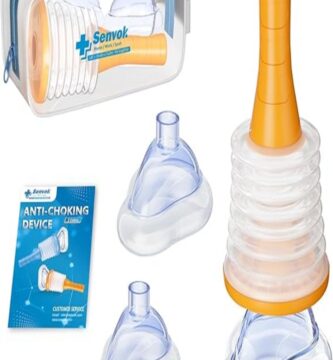Image of the Senvok Anti Choking Device with a sleek and compact design.