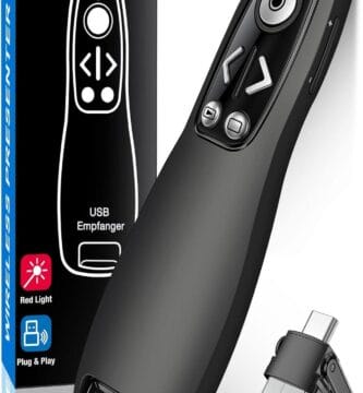 "ELISWEEN E600 Clicker showcasing its 10 innovative, game-changing features."