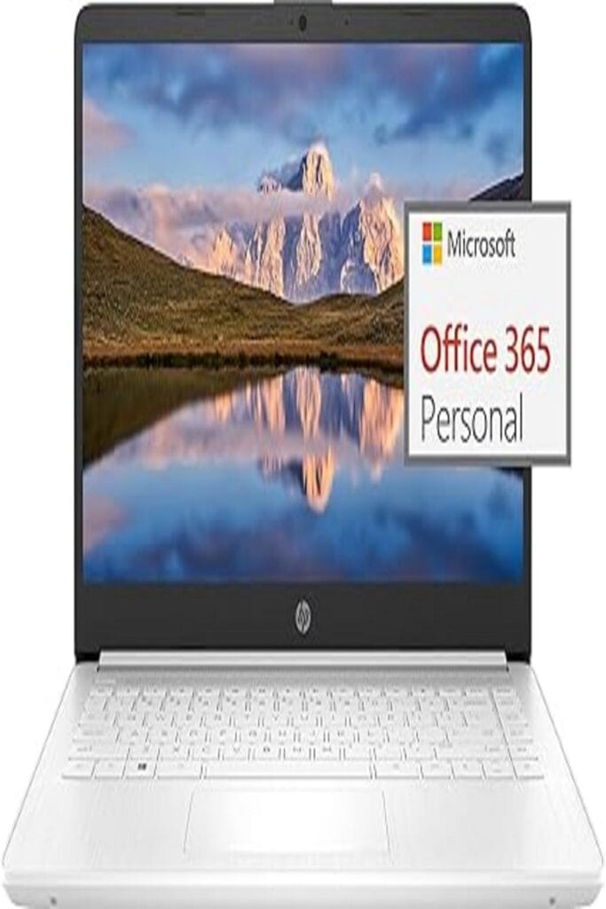 "HP 14-inch Laptop with 8 features ideal for students and professionals"