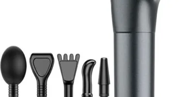 "APHERMA Muscle Massage Gun for recovery highlighted with 8 key benefits."