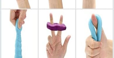 "Therapy putty in various colors for improving hand strength and flexibility"