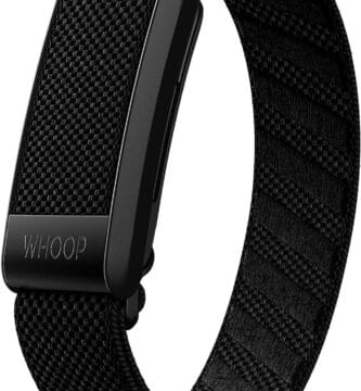 WHOOP 4.0 fitness tracker highlighting its revolutionary features in a dynamic layout.