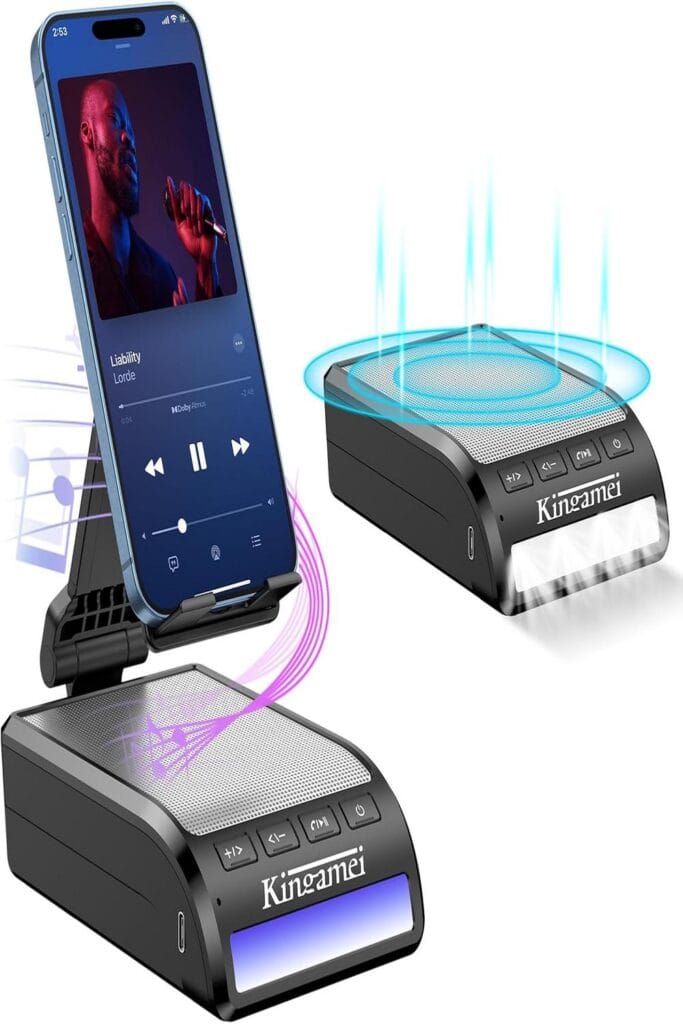 "Kingamei Speaker Stand with 10 Features: Perfect Gift Choice"