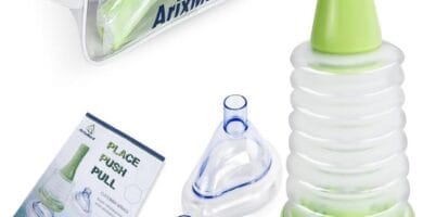 ArixMed Choking Rescue Device with 8 Essential Life-Saving Features Highlighted