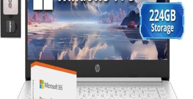 HP Stream 14: portable, powerful laptop with must-have features and sleek design.