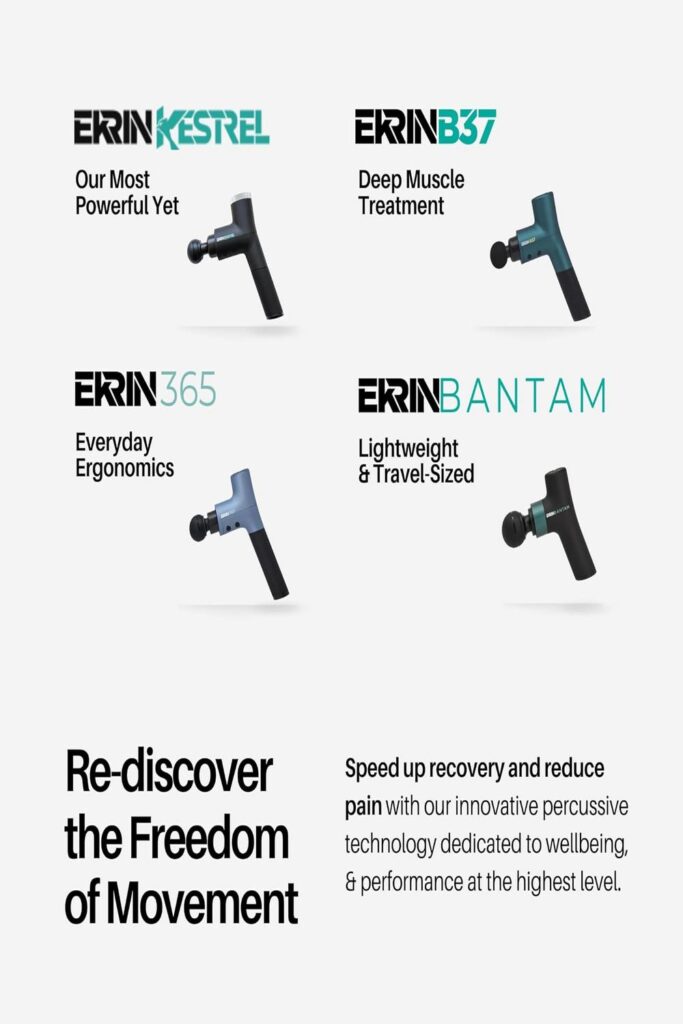 "Ekrin Kestrel Massage Gun with 10 Outstanding Features, a Must-Experience Product"
