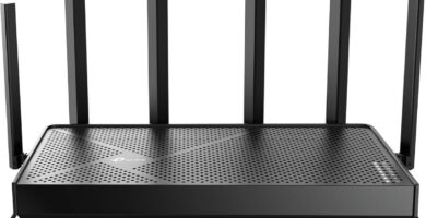 Text: "TP-Link Archer BE6500 Wi-Fi Router Insider Secrets Guide Cover"
