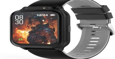 Colorful kids' smartwatch with engaging features; a must-have for young tech enthusiasts.