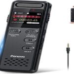 Compact 160GB voice recorder, enhances audio experience with 10 transformative features.