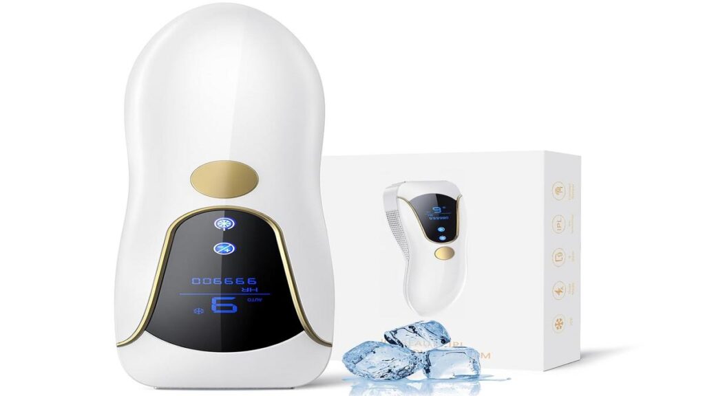"Buffer hair remover: painless, long-lasting home hair removal solution."