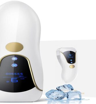 "Buffer hair remover: painless, long-lasting home hair removal solution."