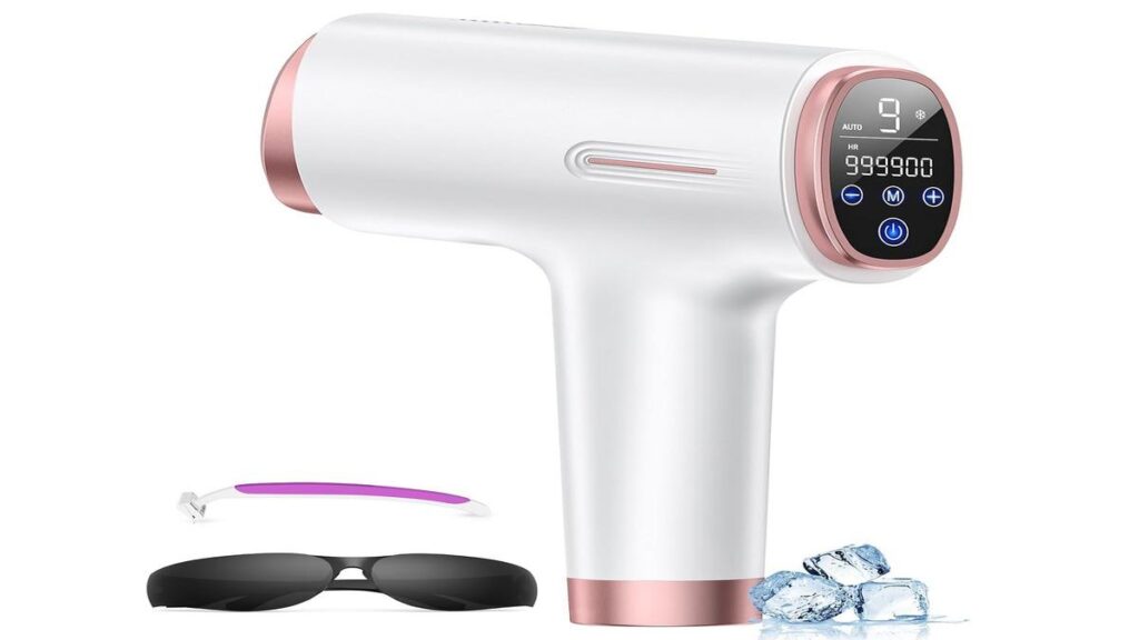 Finequin Laser Hair Removal Device for painless, salon-quality results at home.