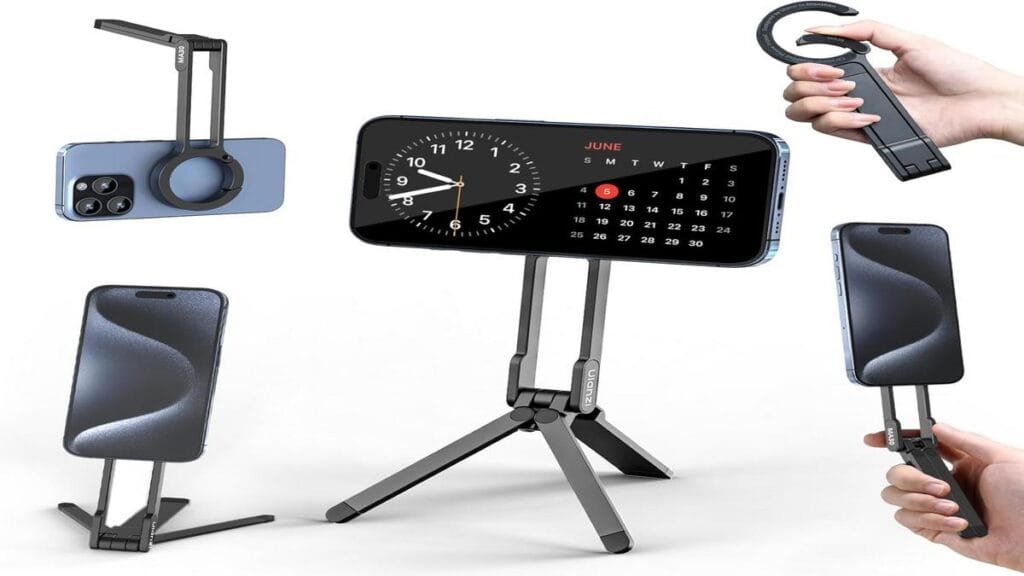 Ulanzi MA30 Tripod enhancing iPhone photography with versatility and stability.