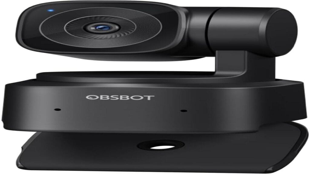 "Promotional image for OBSBOT Tiny SE webcam, featuring 10 reasons it's a game-changer."