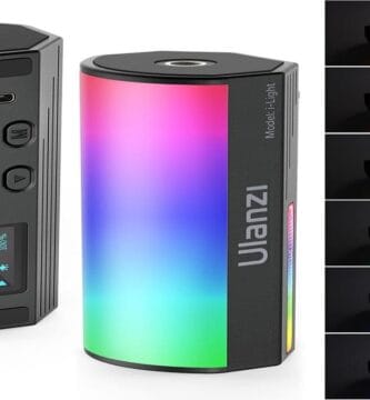 "Ulanzi Magnetic Light Wand enhancing creative photography with vibrant lighting"