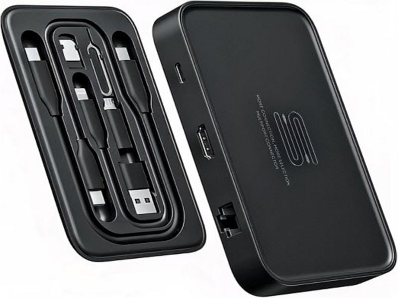 JSAUX OmniCase 7-in-1: sleek design, ultimate connectivity essential for modern devices.