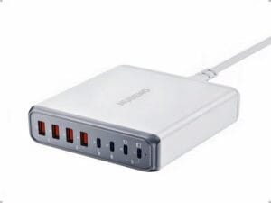 All-in-One Power Hub: Streamlined charging for multiple devices.
