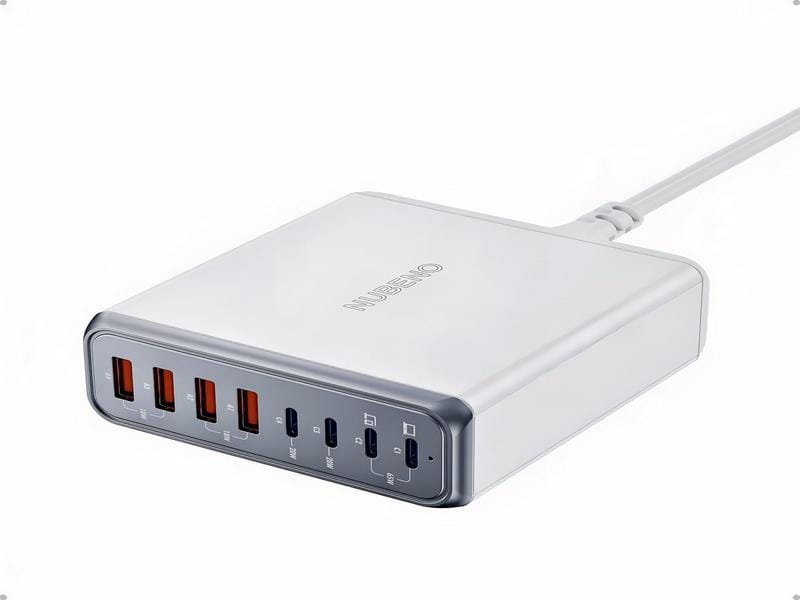 All-in-One Power Hub: Streamlined charging for multiple devices.