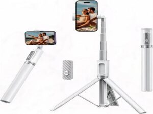 "ATUMTEK 55' Selfie Stick Tripod for photographers in various scenic locations"