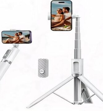 "ATUMTEK 55' Selfie Stick Tripod for photographers in various scenic locations"