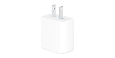 Apple 20W USB-C Compact Power Adapter: Fast and Convenient Charging, Type C Wall Charger