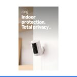 Ring Indoor Cam, Home or business security in 1080p HD video, White