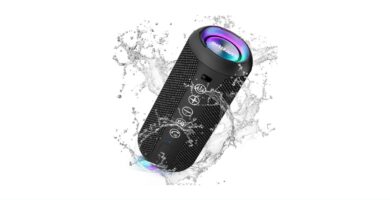 Ortizan X10 Portable Bluetooth Speaker (1st Gen), IPX7 Waterproof, Wireless