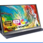 KYY Portable Monitor 15.6" 1080P Computer Monitor Screen Extender w/Cover