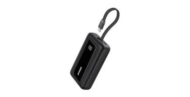 Anker Power Bank, 10,000mAh 30W with USB-C Travel Essential Portable Charger