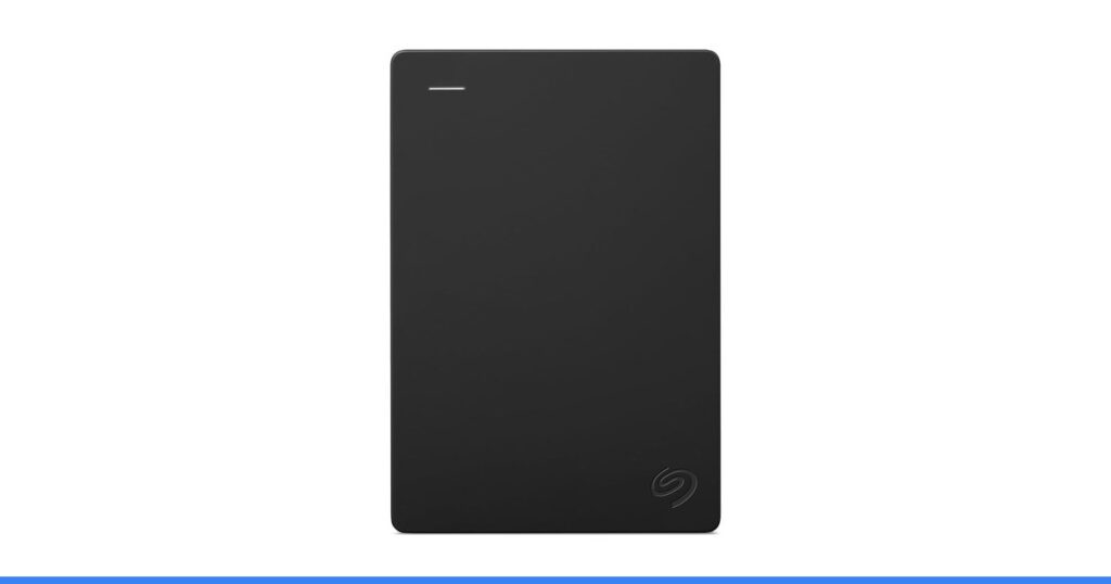 Seagate 2TB Portable Hard Drive, USB 3.0 (STGX2000400), Everyday HDD storage, plug-and-play backup