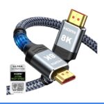 Highwings 8K 10K 4K HDMI Cable 48Gbps 6.6FT/2M, Certified Ultra High Speed