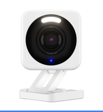 WYZE Cam v4 (Latest Model), 2.5K AI Security Camera, Indoor/Outdoor Cameras for Home Security, Baby Monitor & Pet Camera, Vibrant Color Night Vision, No Subscription Required