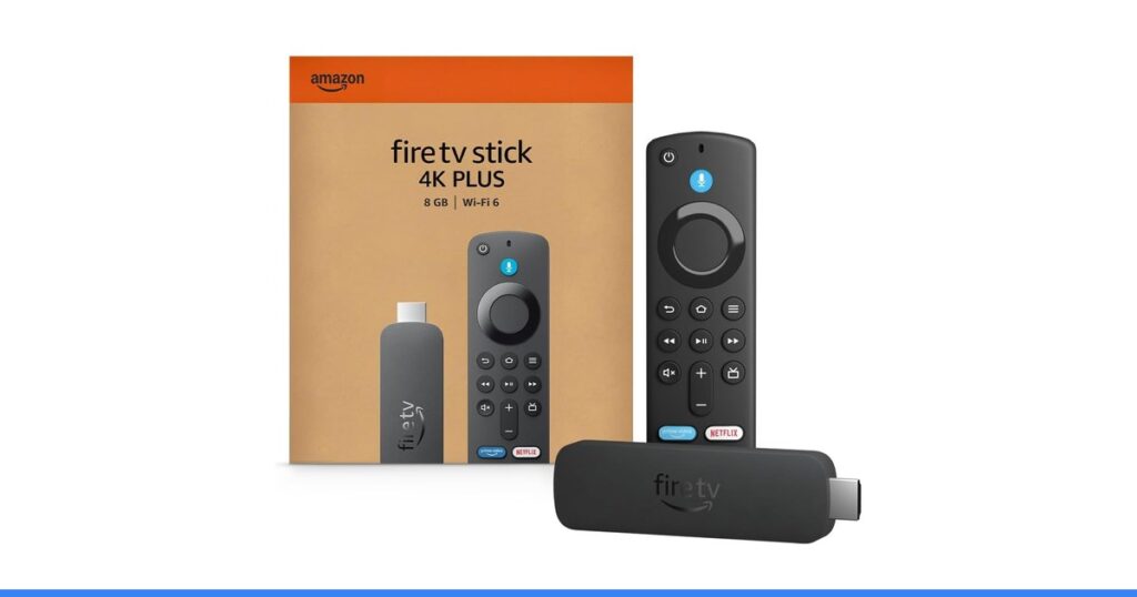 Amazon Fire TV Stick 4K Plus with AI-powered Fire TV Search, Wi-Fi 6, free & live TV