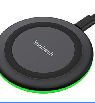 Yootech Wireless Charger, 10W Max Wireless Charging Pad (No AC Adapter)