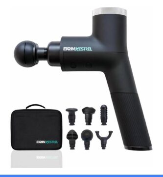 Ekrin Athletics Kestrel Massage Gun: Enhanced Precision & Comfort for Superior Muscle Recovery & Wellness | Relieve Sore Muscles and Stiffness