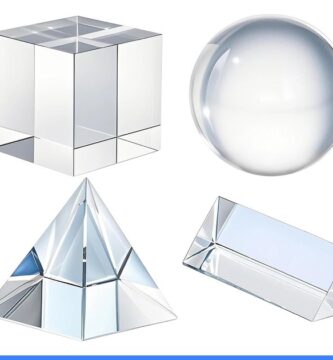 QFkris 4 Pack K9 Optical Crystal Photography Prism Set for Teaching