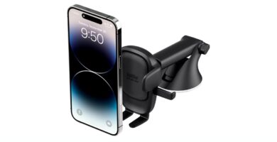 iOttie Easy One Touch Advanced Universal Car Mount Dashboard & Windshield Suction Cup Phone Holder for iPhone, Samsung, Google, All Smartphones